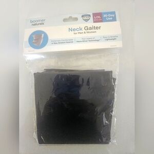 Boomer Naturals Navy Blue Unisex neck gaiter L/XL